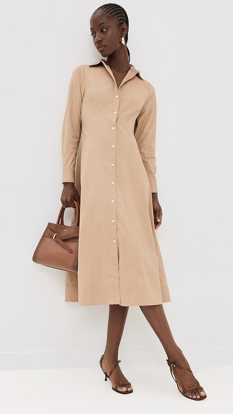 Veronica Beard Goldie Dress - XS Khaki